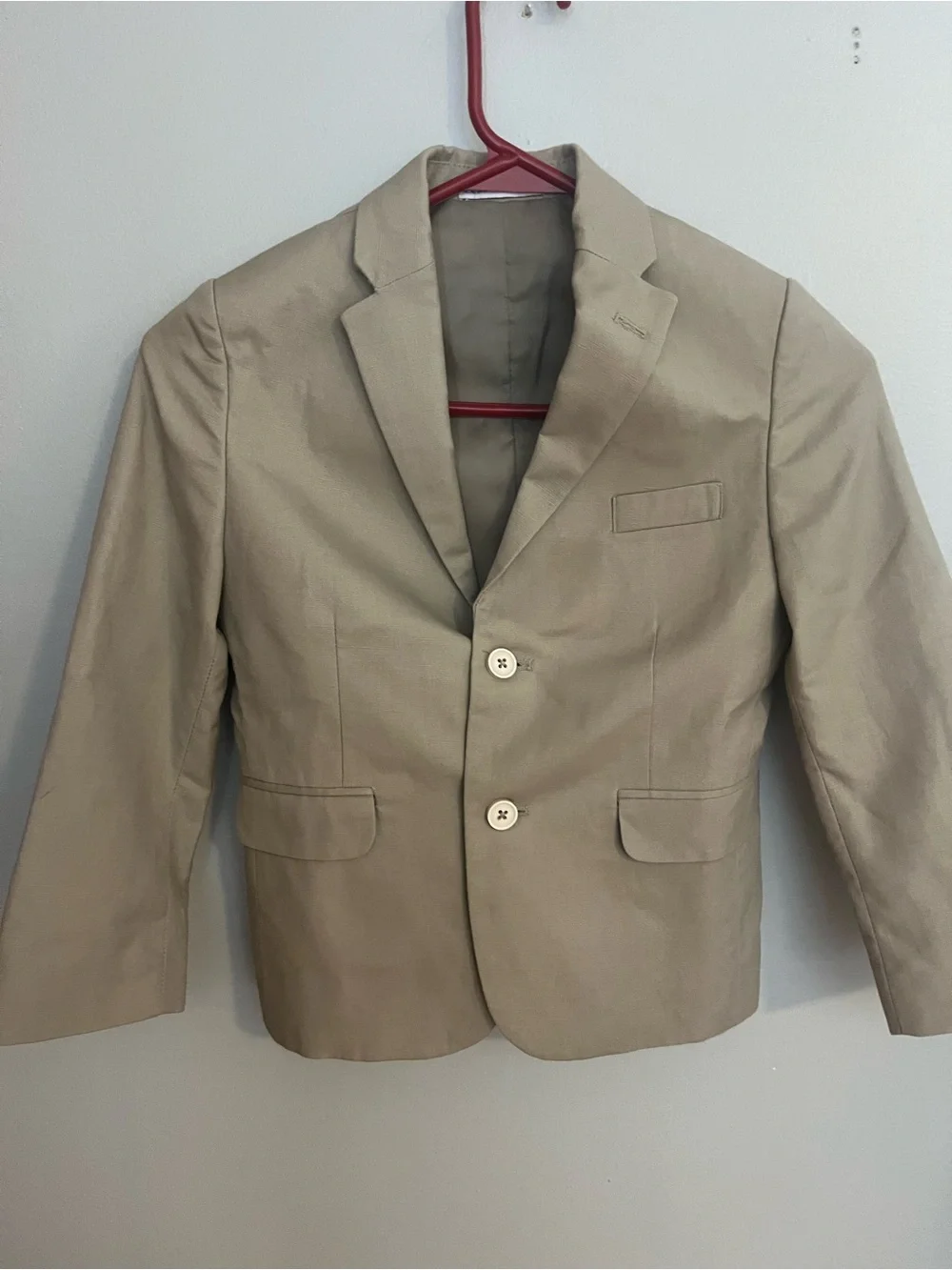Izod Tan Two-Button Sport Coat